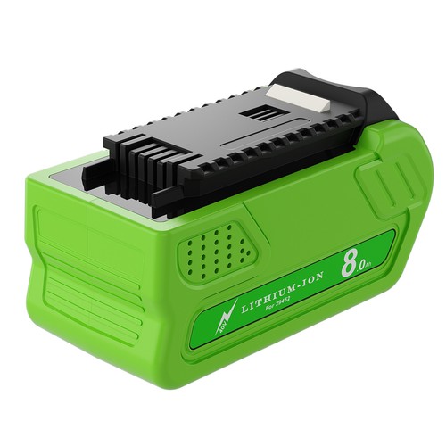 1/4x 8000mAh Para Greenworks 40V Batería G-MAX 29462 29472 29252 Li-Ion 6AH Batería - Imagen 10 de 17