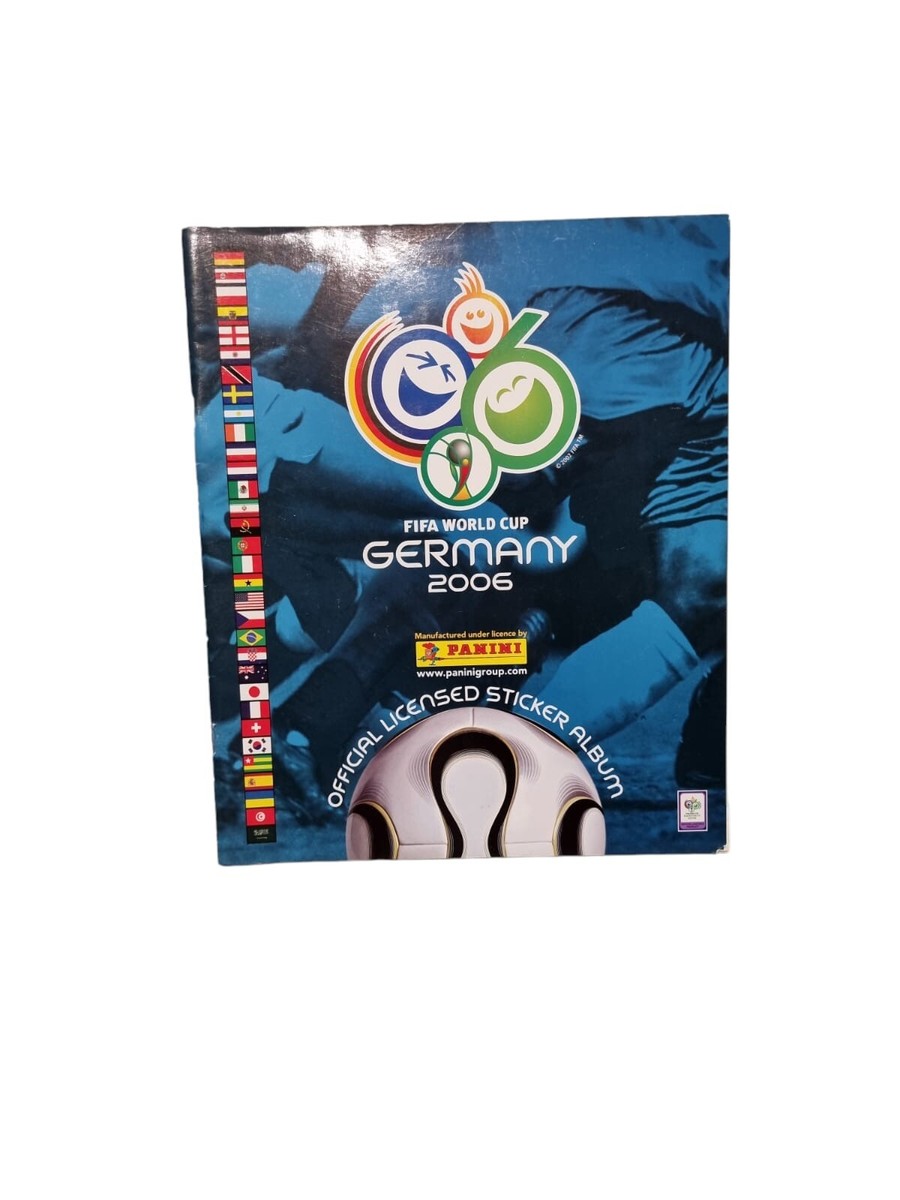 2006 FIFA World Cup Germany Panini Official Album Reprint Complete