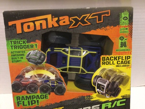 NEW Tonka XT Ricochet Tricksters R/C 2-Sided Stunt Vehicle 2011 Factory Sealed - Picture 4 of 7