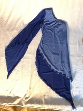 Shades Of Sparkling Blue Adult Ballet/Contemporary/Lyrical Dance Costume