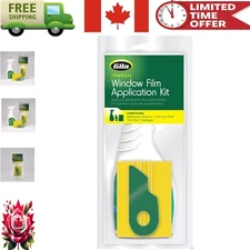 All-in-One Window Film Application Kit - Includes Squeegee and Low-Lint Cloth