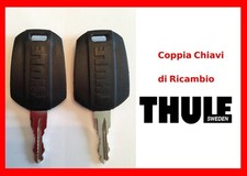 Ricambi Thule coppia chiavi codice N012 N 012 12 Box barre portabici portasci