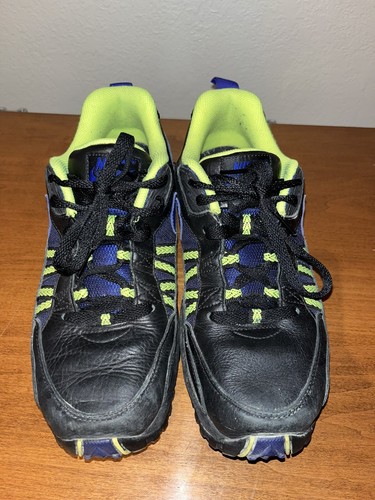 Y2K Nike 2008 Air Max Terra Ninety Men's Size 8 Black Concord Volt 324998-041 - Picture 4 of 9