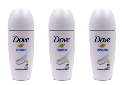 Dove Classic anti-transpirant Deo Roll-on , 3x50ml EAN59095361