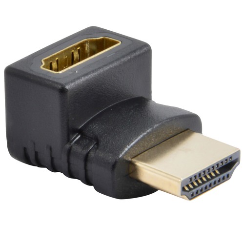 5-Pack HDMI Male to Female Right Angle Connector Adapter 270 Degree Extender 5X - Picture 2 of 2