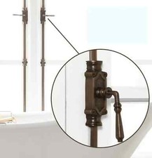 ESPAGNOLETTE BULLONE ghisa industriale rustico cremone bullone porta finestra guardaroba