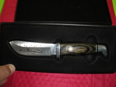 LIMITED EDITION DUCKS UNLIMITED BUCK 103 SKINNER KNIFE NEVER USED