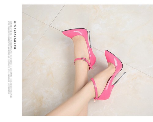 Damen Night Club 16cm Super High Heels Laufsteg Show High Heels Sexy Pumps Neue- - Bild 8 von 28