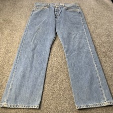 Vintage Levis 501xx Jeans Mens Light Wash Size 36x29 Actual 34 x 28.5 