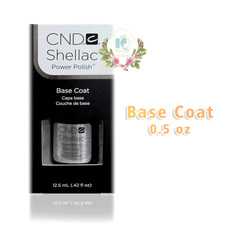 CND Shellac Top/ Base Coat Collection 0.25 oz/7.5mL Pick Any