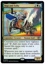 INGA Y ESIKA + 10 Lote de Set de Regalo Magic The Gathering Raro Aleatorio