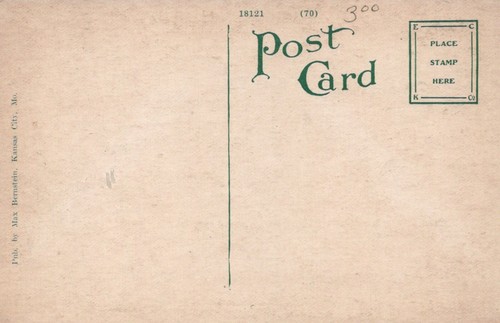 Kansas City Missouri St. Joseph Hospital Postcard - Picture 2 of 2