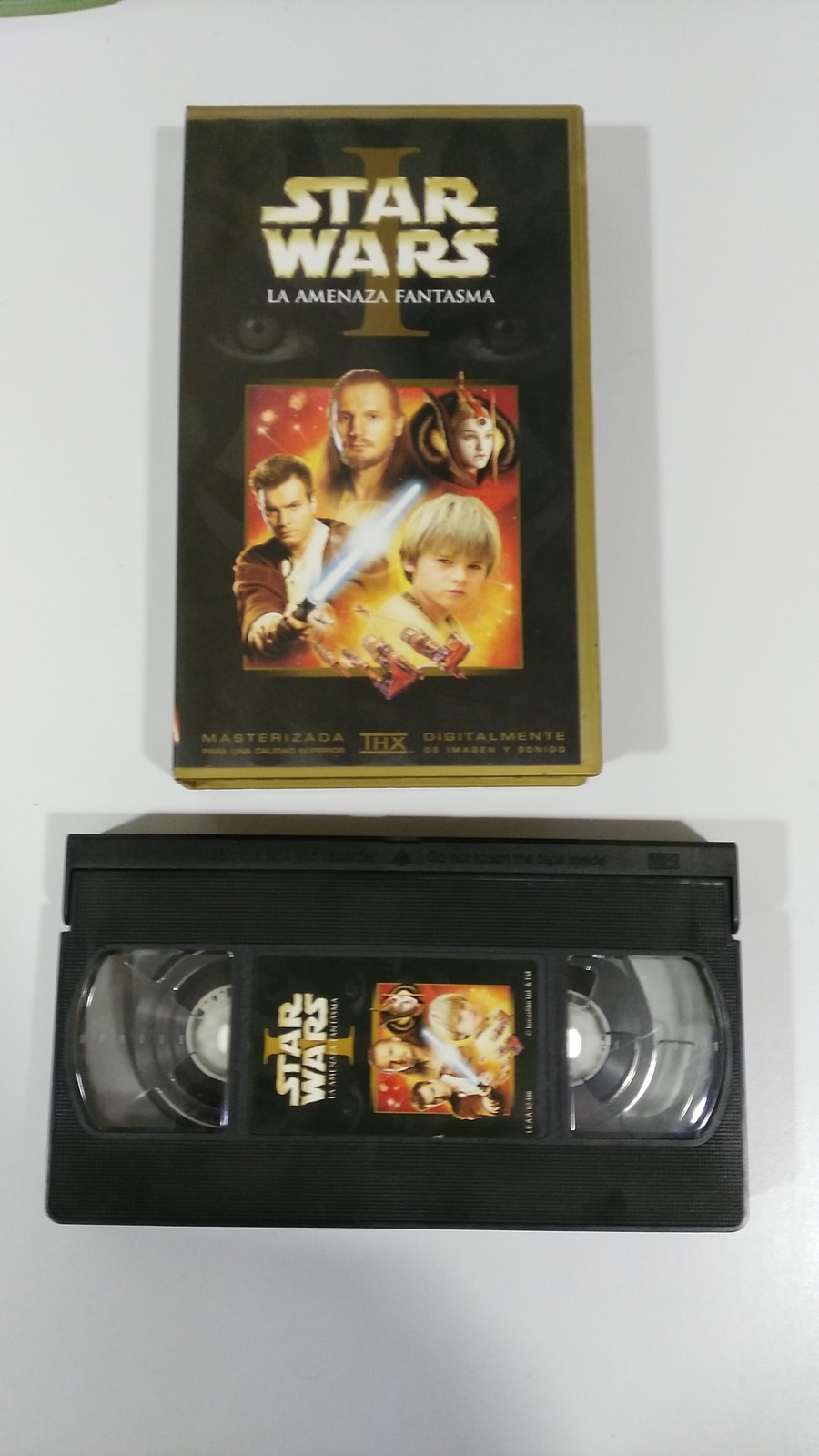 STAR WARS I The Phantom Menace VHS - Edition 2000 LUCASFILM 128 Min Español Am