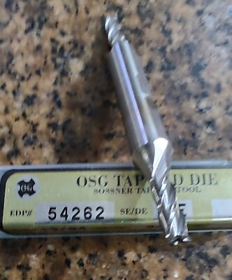 OSG 13/64''DIA 4FLUTE DOUBLE ENDED END MILL 3/8'' DIA SHANK