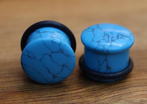Organic Plugs Spirals Gauges Mystery Box Ear Stretching Wood Glass Stone tunnels - Picture 4 of 9