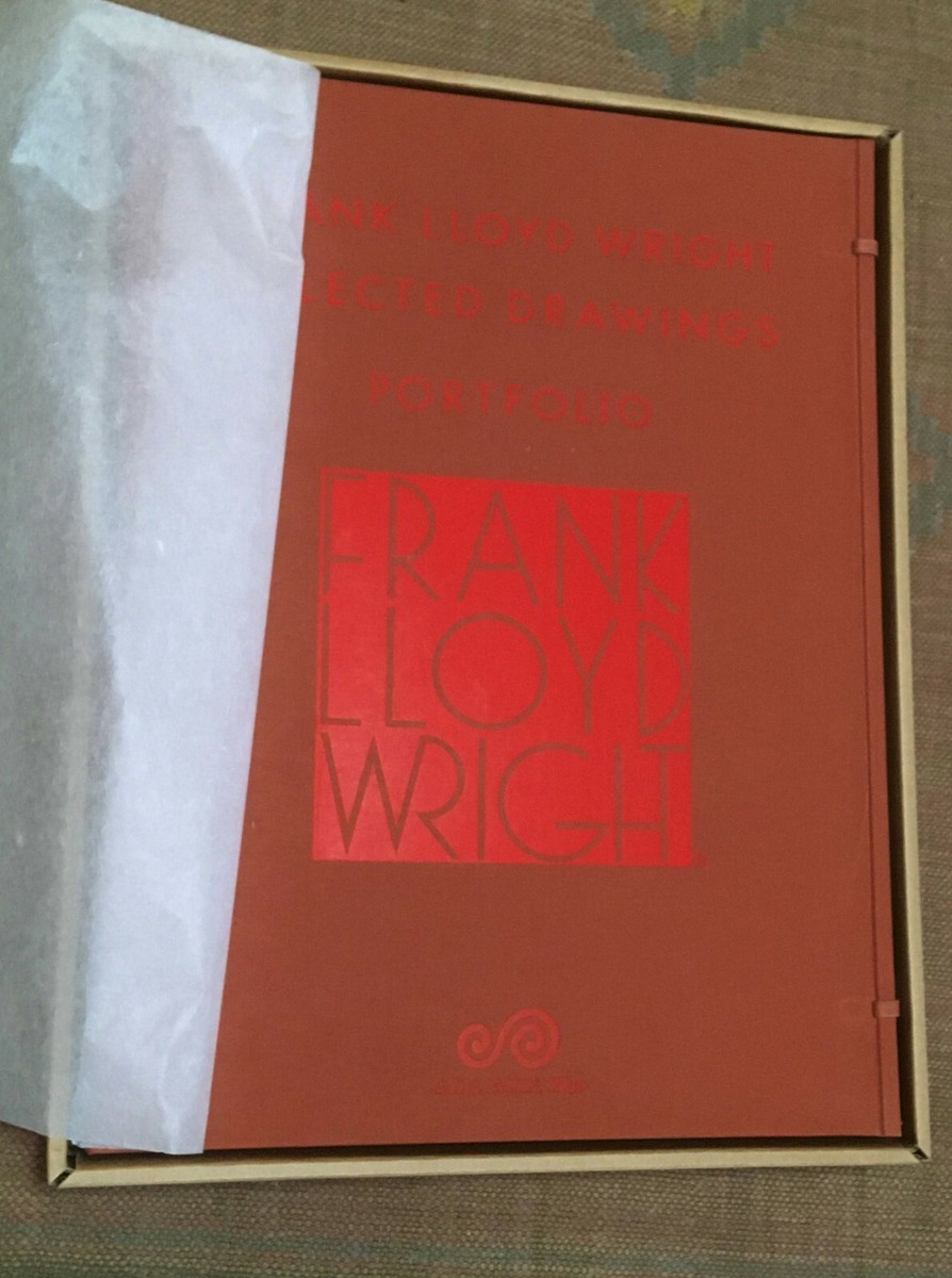 FRANK LLOYD WRIGHT: SELECTED DRAWINGS PORTFOLIO, 1982 VOL 3, ORIG