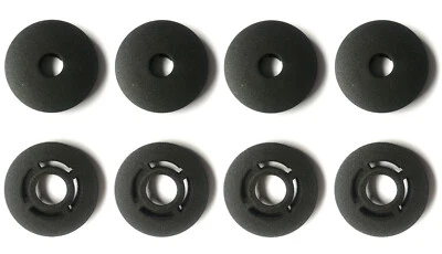 4 x Fußmatten Befestigungen Thomatex Halter rund passend für VW , Seat , Skoda