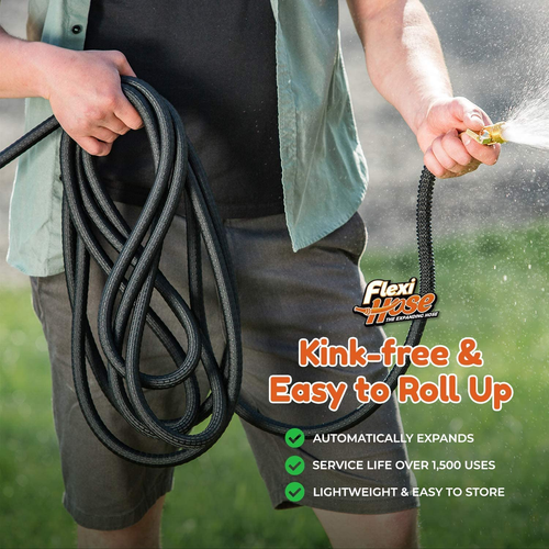 Flexi Garden Water Hose Lightweight Expandable No-Kink Flexibility 3/4 Inch - 第 5/14 張圖片