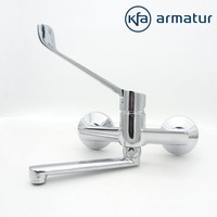 Hygienearmatur Arzt Praxis Labor Klinik Wasserhahn Wandmontage Mit Langem Hebel