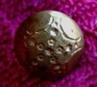 NON EXCAVATED CIVIL WAR CONFEDERATE STAR FLOWER BUTTON