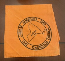 Onondaga Council 1960 National Jamboree Contingent Neckerchief OA 516 Boy Scout 