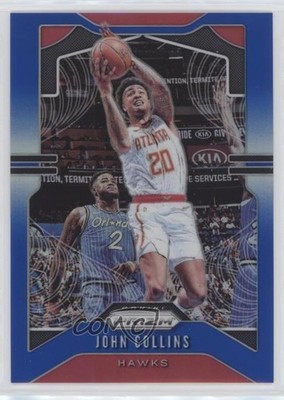 2019-20 Panini Prizm Blue Prizm 118/199 John Collins #32 0c6