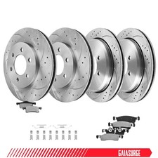 Front Rear Disc Rotorsbrake Pads Kits For 2003-2006 Ford Expedition Navigator