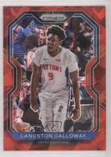 2020-21 Panini Prizm Red Ice Prizm Langston Galloway #227 1u6