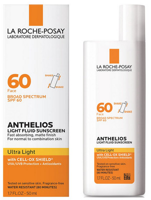 La Roche-Posay Anthelios Ultra Light Sunscreen SPF 60  1.7oz (50ml) - Exp: 05/27