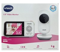 Vtech VM819 2.8 Colour Video Baby Monitor Lullabies, Night Vision, 2-way comms