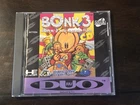Bonk 3 Bonk's Big Adventure CD TurboGrafx 16 CD Duo W/ Case Tested & Working