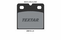 1X Textar 2061005 Bremsbelagsatz Scheibenfeststellbremse FüR Aston Martin Acura