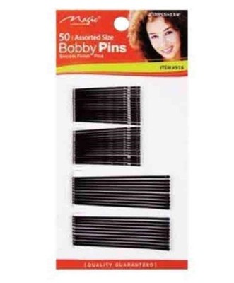 Bee Sales Reg Plus Jumbo 50 Bobby Pins 918BLA