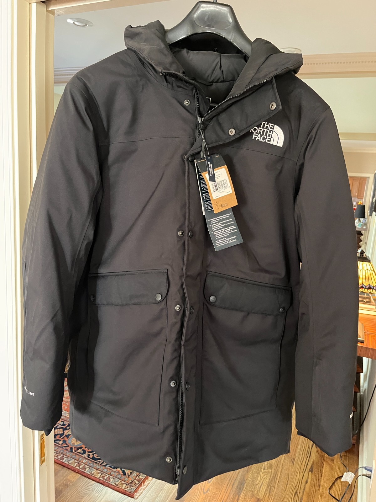 NWT THE NORTH FACE Men's New FUTURELIGHT Defdown Parka Black, MSRP$600