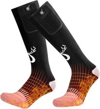 Rechargeable Heated Socks 7.4V – Full Foot Heating, CoolMax Fabric, Winter Use