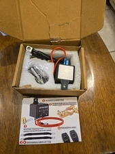 250A Remote Battery Disconnect Switch w/ Cables 450A Start for Car RV Truck