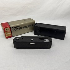 Canon Power Winder A with Case and Original Packaging - NOT TESTED