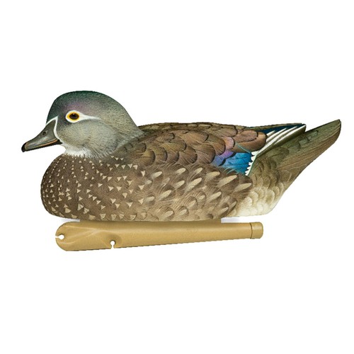 Avian X Topflight Wood Ducks, Floating Decoys, 6 Pack, Multicolor (Open Box) - Picture 10 of 10