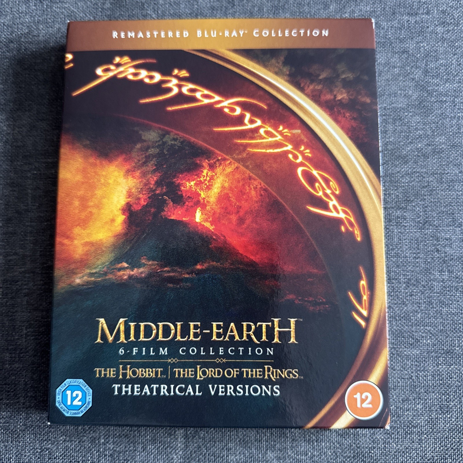Middle-Earth: 6-Film Collection VGC BLU RAY DISC BROKEN DAMAGED CASE