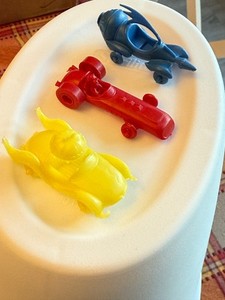 Wacky Races Cereal Premium Dick Dastardly Peter Perfect Penelope Pitstop  RARE 3