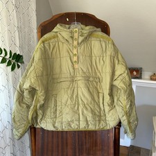 Free People Movement Pippa Pullover Packable Puffer Jacket olive green XS