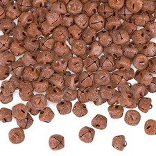 120 Rustic Christmas Jingle Bells, 3/5 Inch Iron Craft Bells for Christmas De...