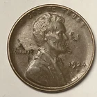 1924-D Lincoln Wheat Cent, XF Details. Bargin.