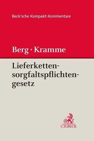 Lieferkettensorgfaltspflichtengesetz (Lksg) | Kommentar | Daniel F. Berg (U. A.)-image