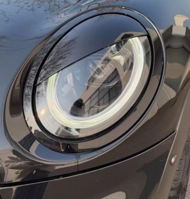 MINI F56 Straight Gloss Black Angry Eye Covers F55 F56 F57 Cooper Augenbrauen Lider