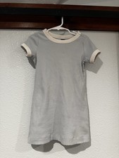 Old Navy Girl s Blue And White Short Sleeve Dress Size XS 5