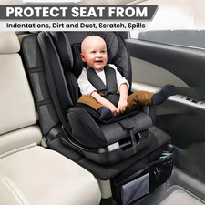Car Seat Protector for Child and Baby Car Seats, Premium Fabric Waterproof Co...