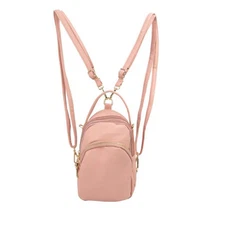 NWT AR New York 7904- Convertible Backpack To Cross Body- Pink