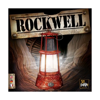 Sit Down! Boardgame Rockwell Box VG+/NM