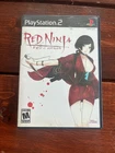 Red Ninja: End of Honor Sony PlayStation 2 - Complete CIB